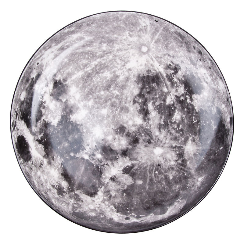 Tableware - Plates - Cosmic Diner Presentation dish - Moon - Ø 30 cm by Diesel living with Seletti - Moon - China