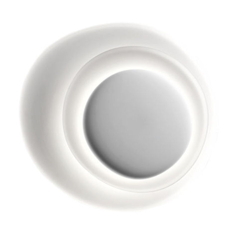 Luminaire - Appliques - Applique Bahia plastique blanc / LED - 76 x 70 cm - Foscarini - Blanc - Polycarbonate moulé à injection