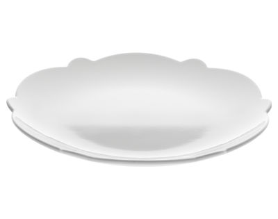 Table et cuisine - Assiettes - Assiette à dessert Dressed Ø 20 cm - Alessi - Assiette à dessert Ø 20 cm - Blanc - Porcelaine