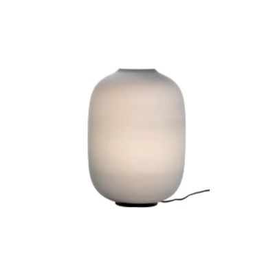 Illuminazione - Lampade da tavolo - Lampada da tavolo Arya Medium - / H 35 cm - Vetro di Cappellini - H 35 cm / Fumè - Vetro soffiato a bocca