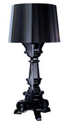 Lampe de table Bourgie / H 68 à 78 cm - Kartell noir en matière plastique