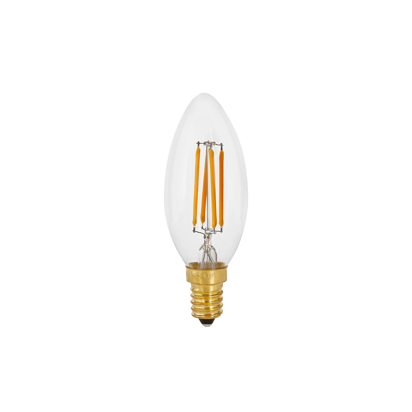 LED-Glühbirne E14 mit Glühfaden Candle 4W von TALA - transparent | Made In  Design