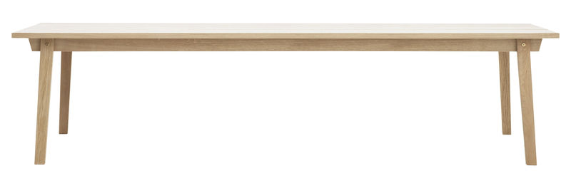 Arredamento - Tavoli - Tavolo Slice / 90 x 300 cm - Normann Copenhagen - Quercia naturale - Rovere