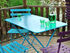 Table pliante Bistro / 117 x 77 cm - 6 personnes - Trou parasol - Fermob