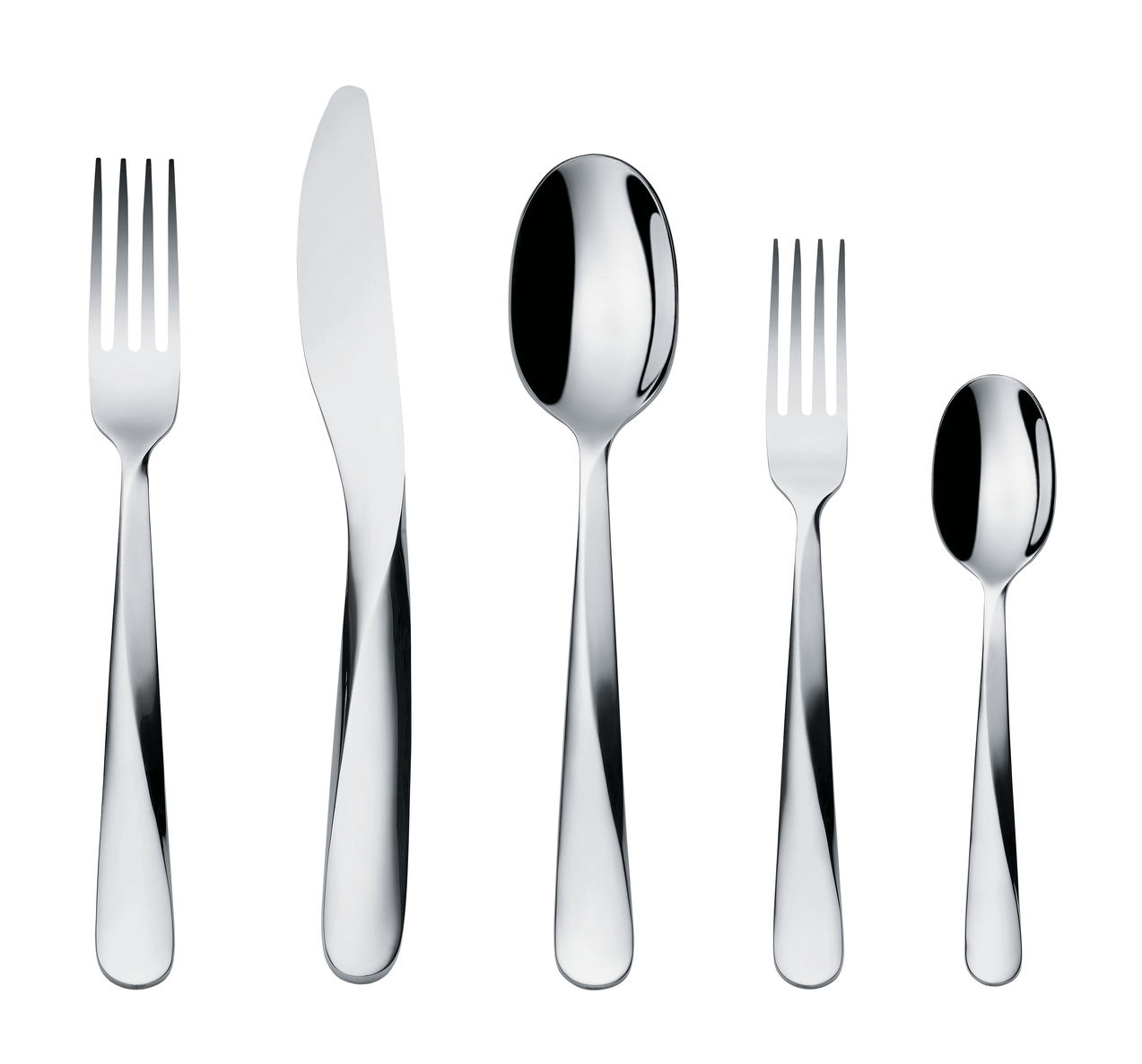 Alessi Giro Cutlery Set Metal Made In Design Uk