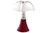 Lampe de table Pipistrello / H 66 à 86 cm - Martinelli Luce rouge en métal/matière plastique