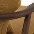 Peggy Padded armchair - / Fabric & Wood by Pols Potten