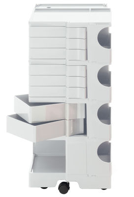 Furniture - Shelves & Storage Furniture - Boby Trolley - H 94 cm - 8 drawers by B-LINE - White - ABS
