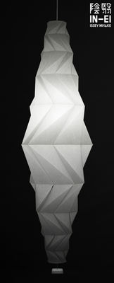 Artemide - Suspension IN-EI en Papier, Fibre PET recyclée - Couleur Blanc - 36.34 x 36.34 x 195 cm -