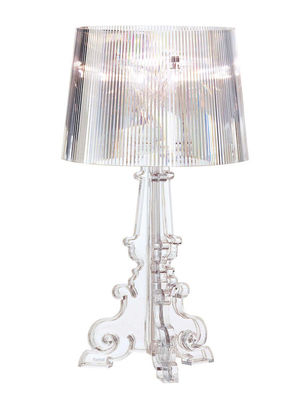 Lighting - Table Lamps - Bourgie Table lamp - / H 68 to 78 cm by Kartell - Crystal - polycarbonate 2.0