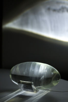 Leuchten - Tischleuchten - Atman Tischleuchte - Catellani & Smith - Transparent - Kristall