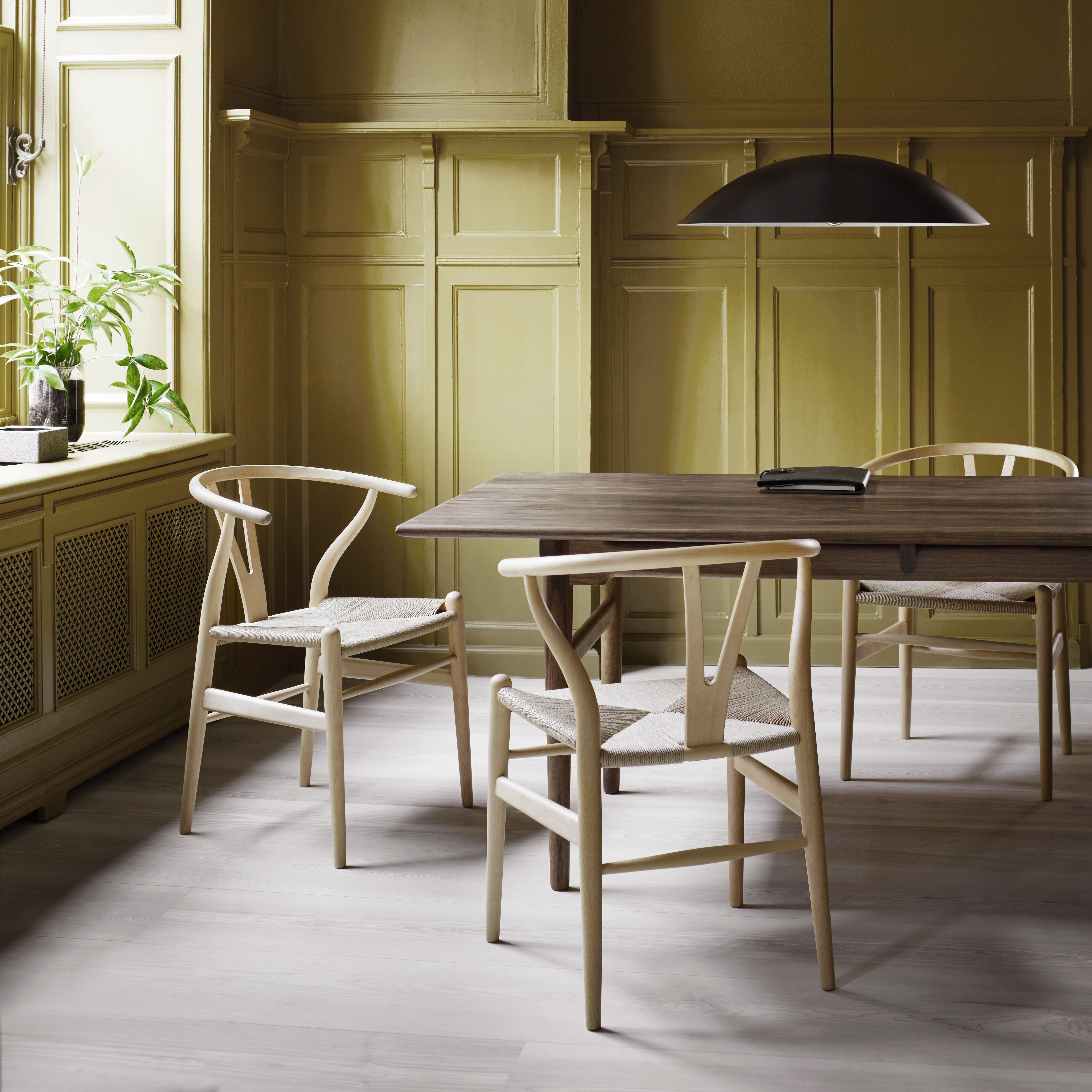 Corda Wegner Sedie Sedia CH24 Wishbone Chair Di CARL HANSEN SON
