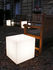 Sgabello luminoso Cubo LED RGB - senza filo - 43 x 43 x 43 cm - Per l'esterno di Slide