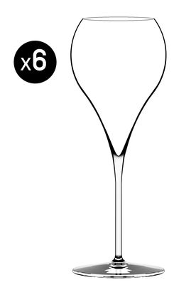 Table et cuisine - Verres  - Flûte à champagne Grand Balloon / Lot de 6 - 38 cl - Italesse - 38 cl - Transparent - Verre