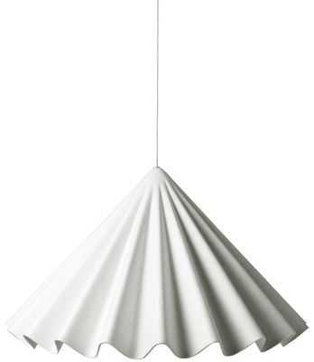 Luminaire - Suspensions - Suspension Dancing / Feutre - Ø 95 cm - Menu - Blanc cassé - Feutre