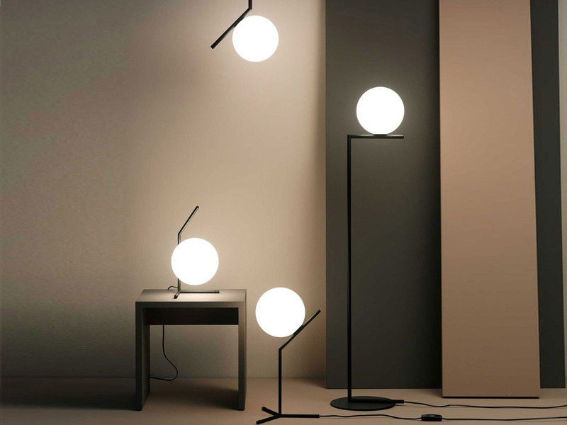 Ic T1 Low Table Lamp H 38 Cm By Flos