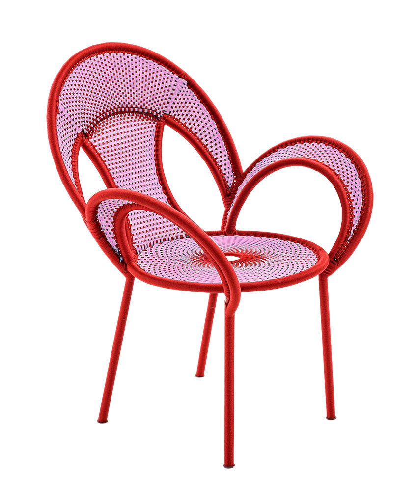 Moroso M'Afrique - Banjooli Armchair - Pink | Made In Design UK