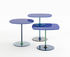 Tables d'appoint Thierry / 50 x 50 x H 40 cm - Verre - Kartell