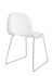 Chaise 3D / Coque plastique & pieds métal - Gubi