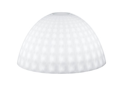 Lighting - Pendant Lighting - Stella  Medium Lampshade - / Ø 43.5 cm by Koziol - Opaque white - Polythene