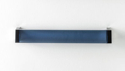 Accessoires - Accessoires salle de bains - Porte-serviettes mural Rail / L 30 cm - Kartell - Bleu crépuscule - PMMA