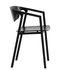 S.A.C. Stackable armchair - Metal & wood by Woud