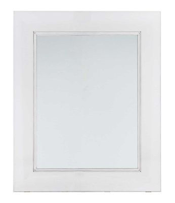 Furniture - Miscellaneous furniture - Francois Ghost Wall mirror - 65 x 79 cm by Kartell - Cristal - Polycarbonate