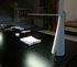 Lampada da tavolo Elica - modello piccolo H 38 cm di Martinelli Luce