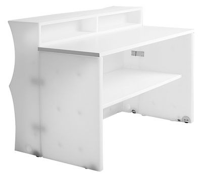 Furniture - High Tables - Baraonda Bar - With work surface + shelf by MyYour - White - 