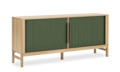 Dresser Jalousi By Normann Copenhagen Green Natural Wood Made