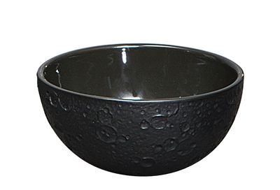 Tableware - Bowls - Cosmic Diner - Lunar Bowl - Small - Ø 14 cm by Diesel living with Seletti - Small - Black - Sandstone