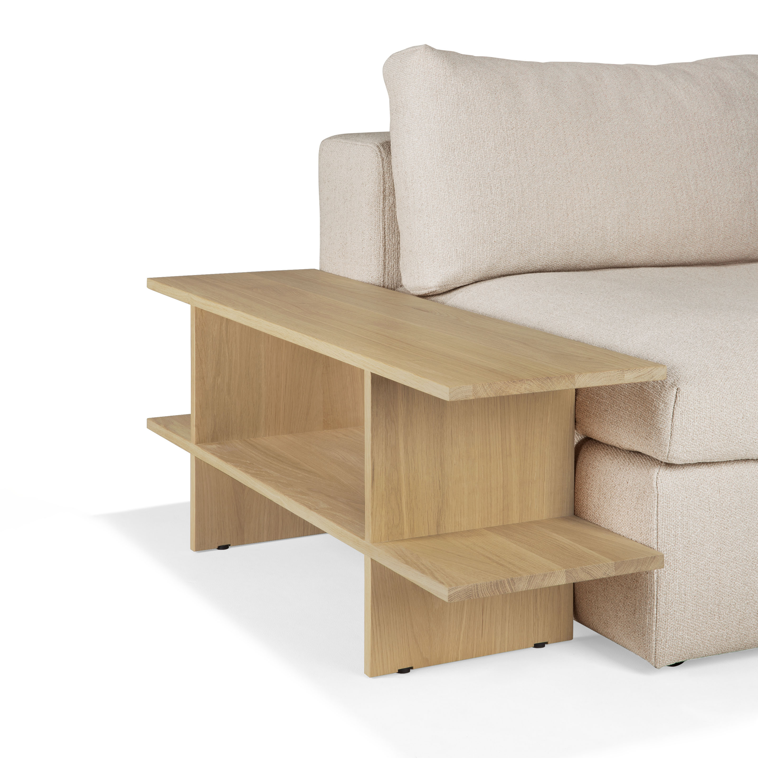 IDÉE DIVANCO LOW TABLE OAK Coffee Table - Long & Low || Japanese Inspired Japandi, Low