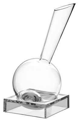 Tisch und Küche - Karaffen - Vinocchio Dekantierer / mit Sockel - Italesse - Transparent - Glas