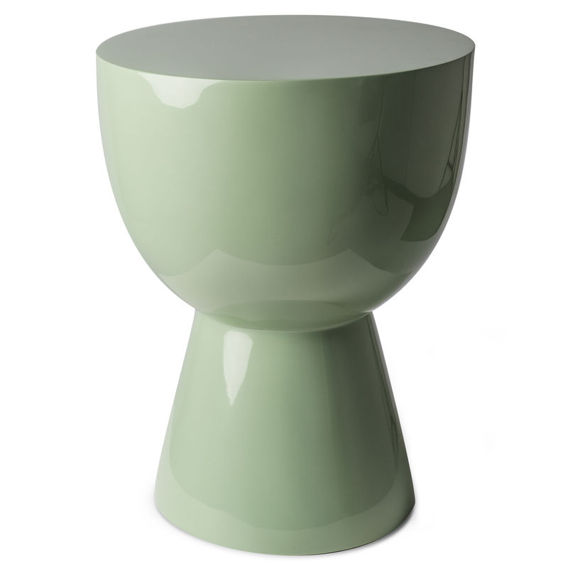 Möbel - Hocker - Hocker T plastikmaterial grün / Kunststoff lackiert - Pols Potten - Olivgrün - lackiertes Polyester