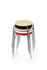 Dot Stackable stool - H 44 cm - Stained ash by Fritz Hansen