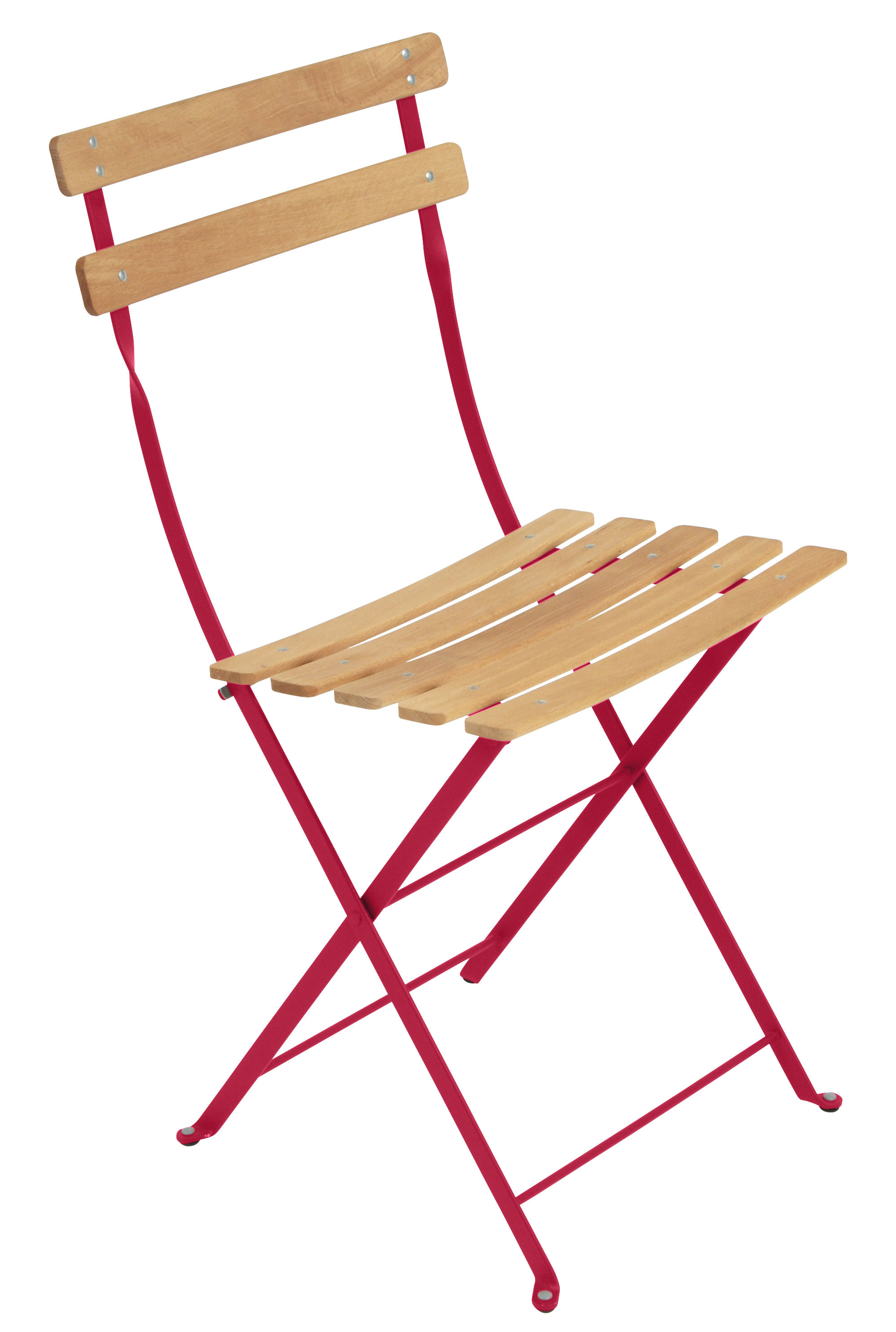 Fermob Bistro Folding chair Pink Made In Design UK