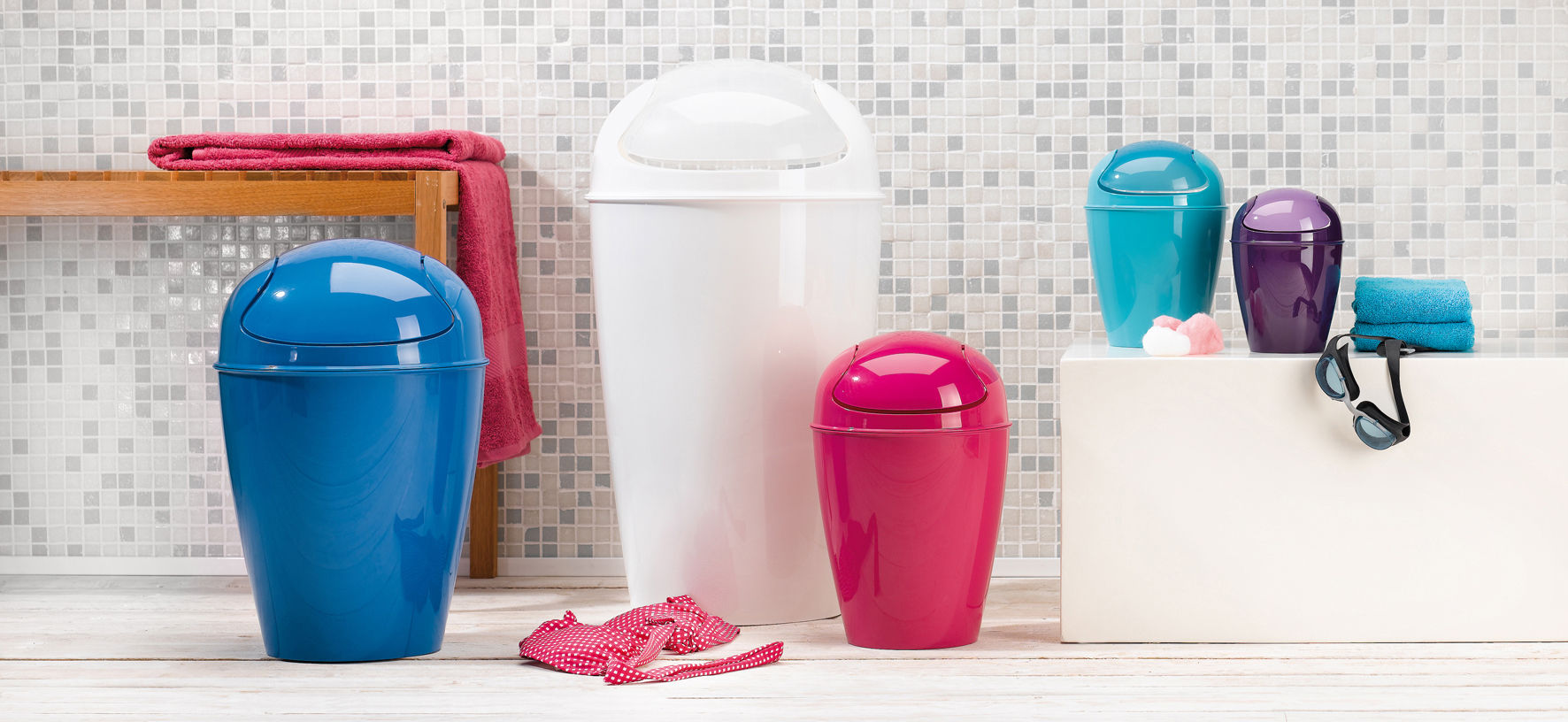 Poubelle de table Del XXS Koziol Noir Made In Design