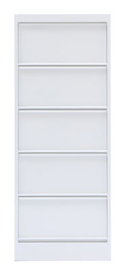 Furniture - Shelves & Storage Furniture - Classeur à clapets CC5 Storage - 5 leaf-door storage cabinet by Tolix - White - Lacquered recycled steel