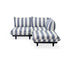 Paletti set Corner sofa - / Right-hand armrest - L 180 cm by Fatboy