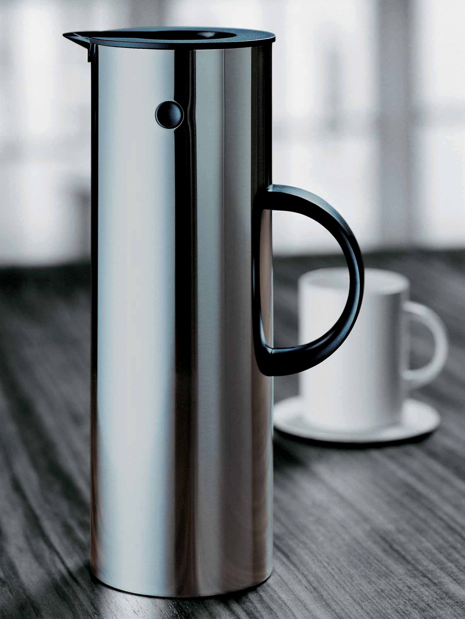 Stelton Classic EM77 Insulated jug White Made In Design UK