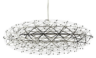 Illuminazione - Lampadari - Sospensione Raimond Zafu - Ø 75 cm di Moooi - Acciaio - Acciaio inossidabile, Alluminio, PMMA