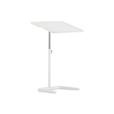 Vitra - Table d'appoint Nestable en Plastique, Acier - Couleur Blanc - 50 x 50.92 x 57.4 cm - Design