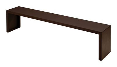 Möbel - Bänke - Rusty Irony Bank - L 210 cm - Zeus - Rost - L 210 cm - phosphatierter Stahl