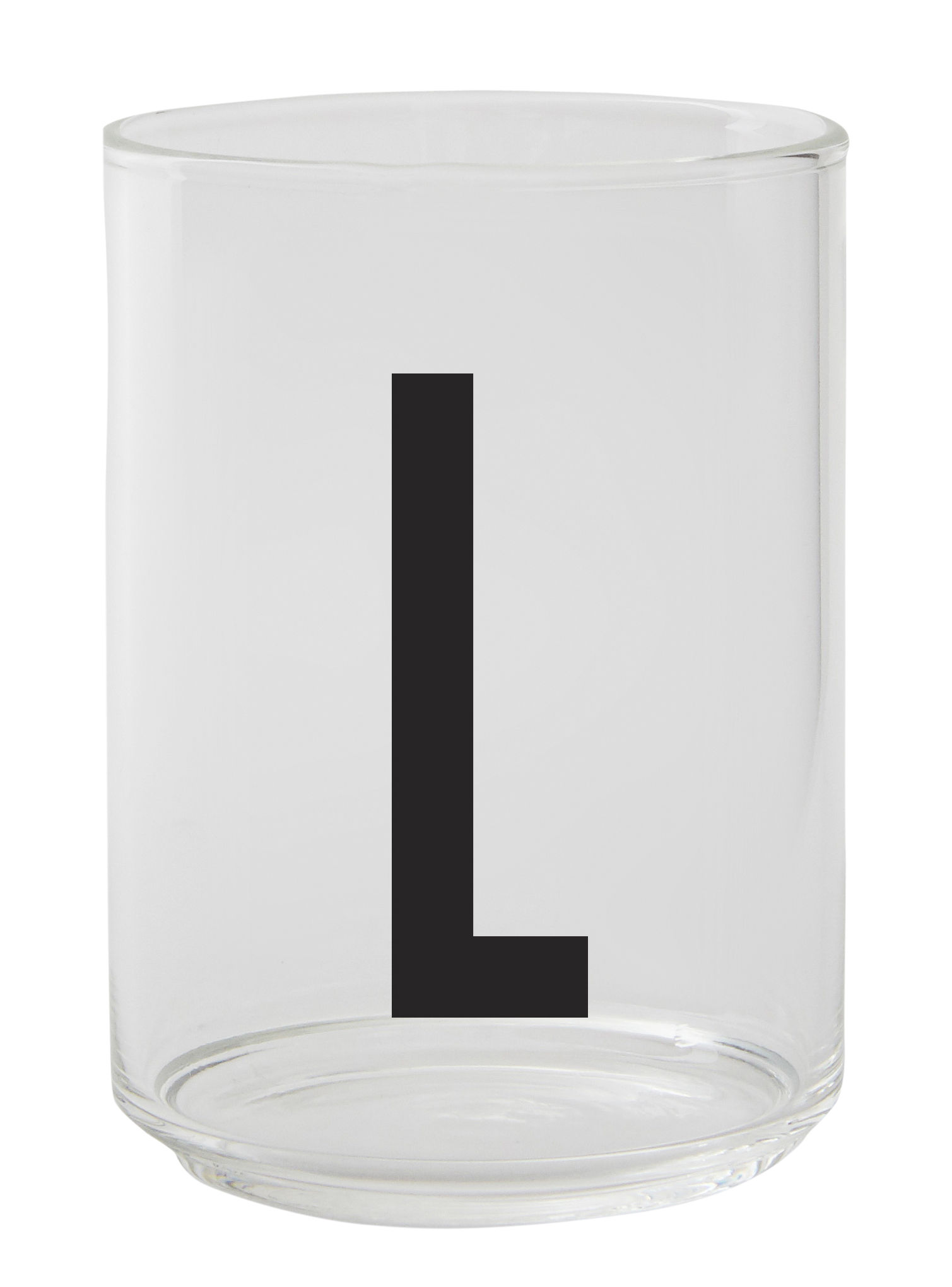 Glas Arne Jacobsen von Design Letters - Transparent | Made In Design