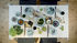 Servizio da tavola Qing River - / 8 pezzi impilabili in melamina di Ibride