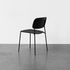 Soft Edge 10 Stacking chair - Metal & wood by Hay