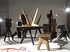 Slab Bar stool - H 76 cm - Wood by Tom Dixon