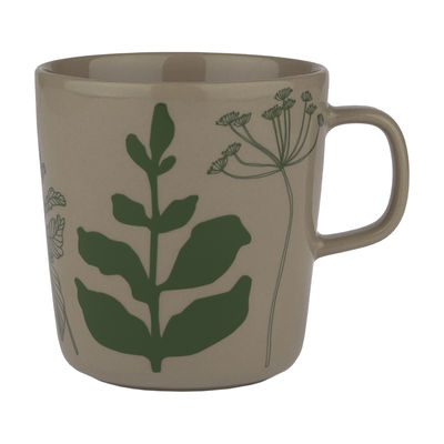 Marimekko - Mug Tasses & mugs en Céramique, Grès - Couleur Beige - 14.42 x 14.42 x 10 cm - Designer 