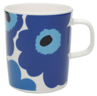 Marimekko - Mug Tasses & mugs en Céramique, Porcelaine émaillée - Couleur Blanc - 11 x 10 x 9 cm - D