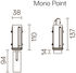 Plafoniera incastrata Find Me Monopoint LED - / Spot retrattile e orientabile di Flos